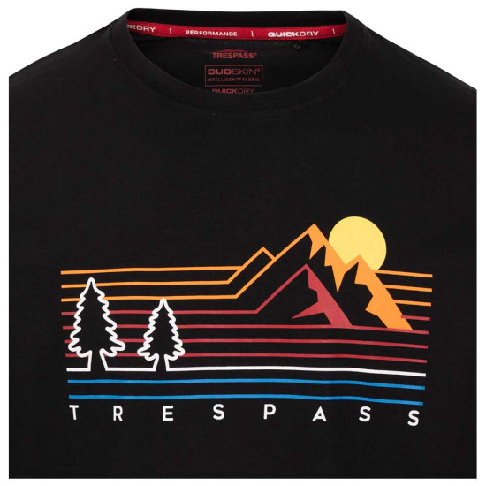 Trespass Ανδρική μακρυμάνικη μπλούζα Casual Printed Macley T-Shirt